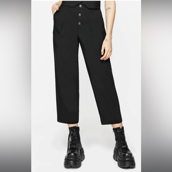 Disturbia Pants - Moonbow Embroidered Tailored Trouser [OUT OF STOCK ONLINE]